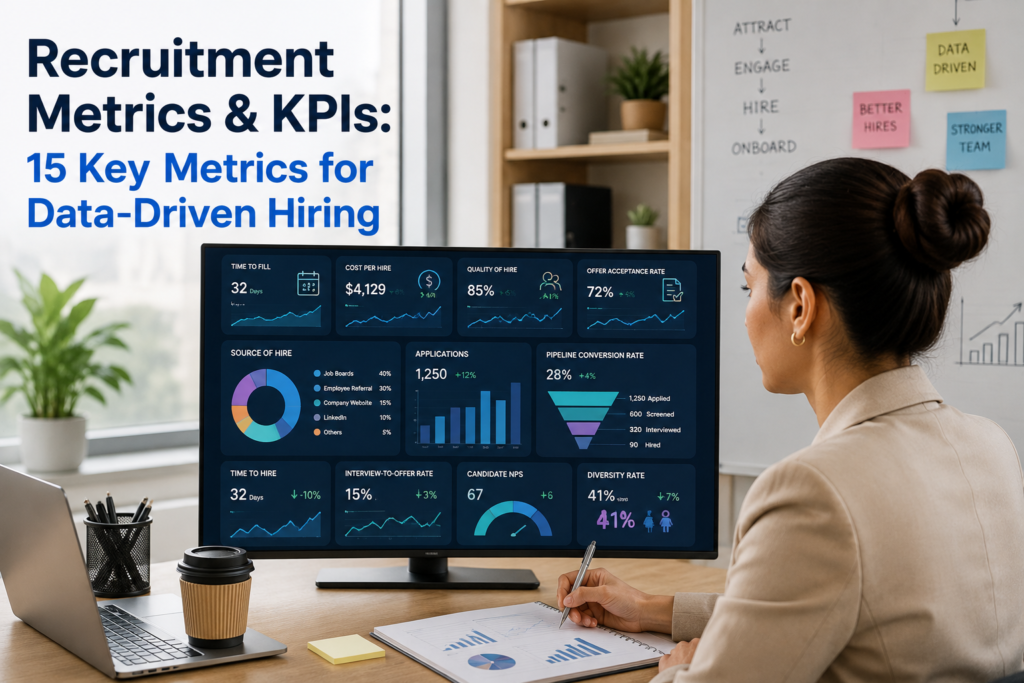 Recruitment Metrics & KPIs: 15 Key Metrics for Data-Driven Hiring